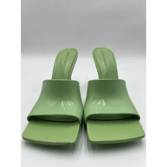 Women’s Bottega Veneta Rubber Mule Sandals in color pistachio Size 41 - Picture 2 of 6